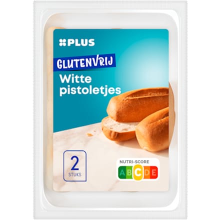 Glutenvrije pistolet wit