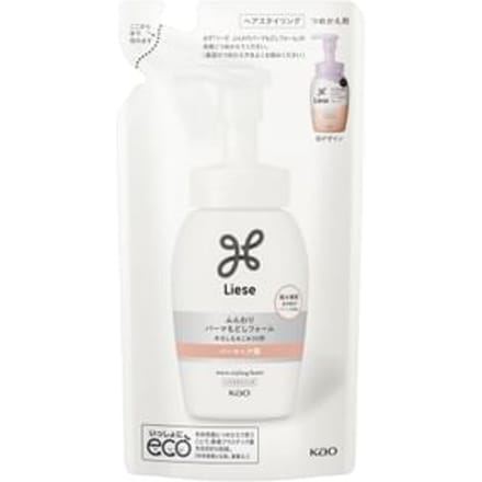 Kao - Liese Wave Styling Foam 180ml Refill