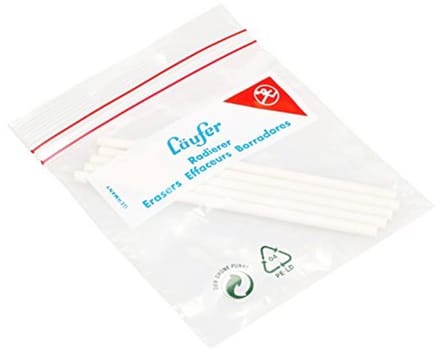 Reservegummen voor gumstift - 5 stuks, 4 mm diameter, 100 mm lengte
