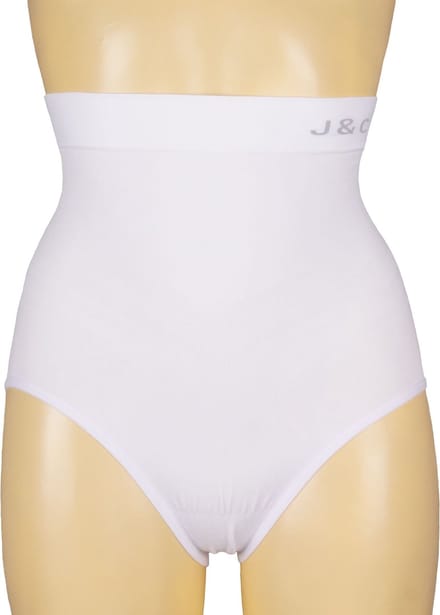 Dames tailleslip corrigerend Wit- maat S/M