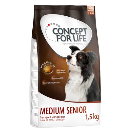 1,5kg Medium Senior Concept for Life Hondenvoer