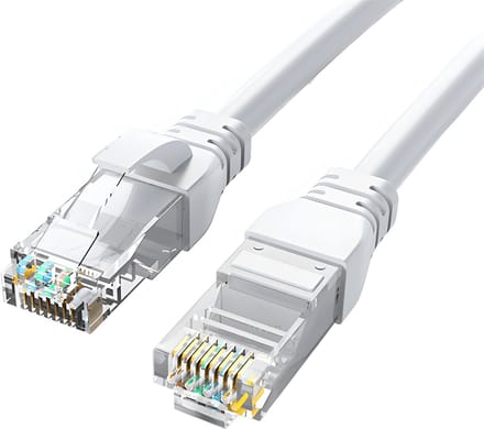 Rainbecom - Internetkabel 5 meter - CAT6 - Patchkabel – UTP CCA - Kabel - Ethernet Kabel - RJ45 - LAN Cable – Netwerkkabel - Grijs
