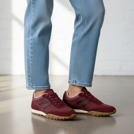 Linea Zeta Linea Zeta Sneakers bordeaux Suede