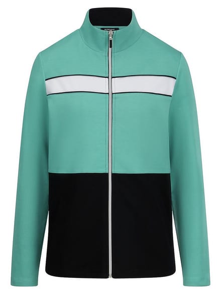 Sweatjack Van Peter Hahn turquoise