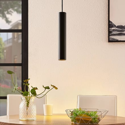 Arcchio - hanglamp - 1licht - Aluminium - H: 35 cm - GU10 - zwart