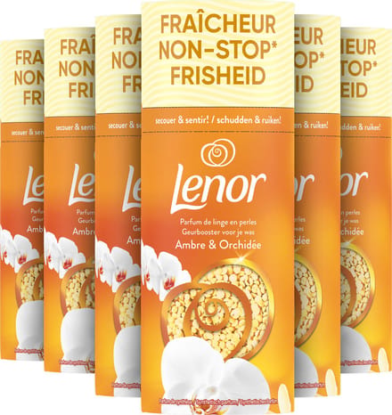 Lenor Geurbooster Amber & Orchidee - 6 x 155 gram - Wasparfum