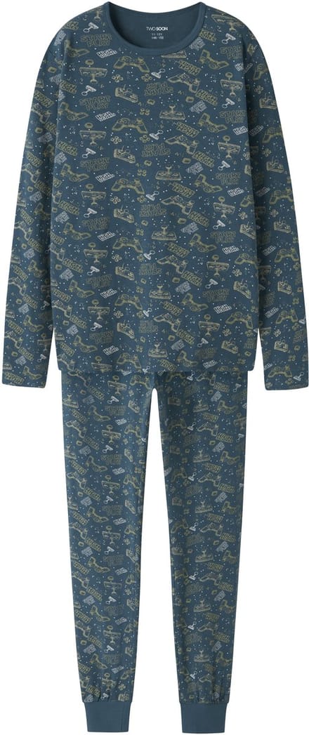 NAME IT - TKMPYJAMAS LS AOP NOOS - Jongens - Pyjamas