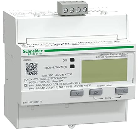 Energymeter Trifasige KWH Meter met Modbus