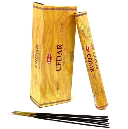 HEM Wierook - Cedar - Slof (6 pakjes/120 stokjes)