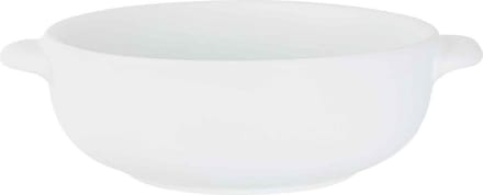 Soepkommetje - porselein - wit - rond - 13 cm - klein schaaltje