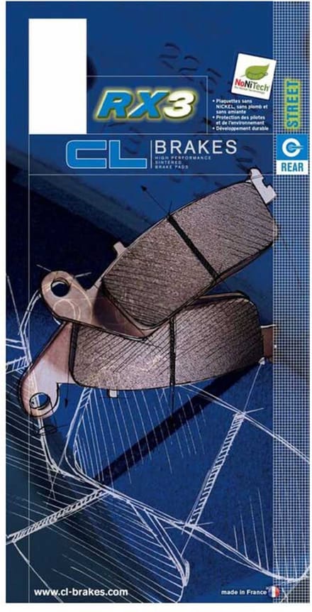Cl Brakes 2922rx3 Gesinterde Remblokken Blauw