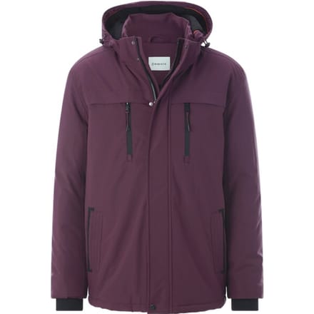 Babista herren Outdoorjack - 54 - donkerrood - Plus Size