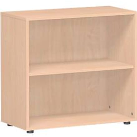 PALENQUE boekenkast, 2 OH, B 800 x D 400 x H 752 mm, beukendecor