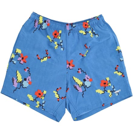 Easy Digital Short Herenshort Atlantic Blue Multi