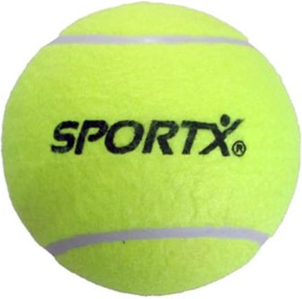 SportX Jumbo Tennis Ball L Yellow 13cm