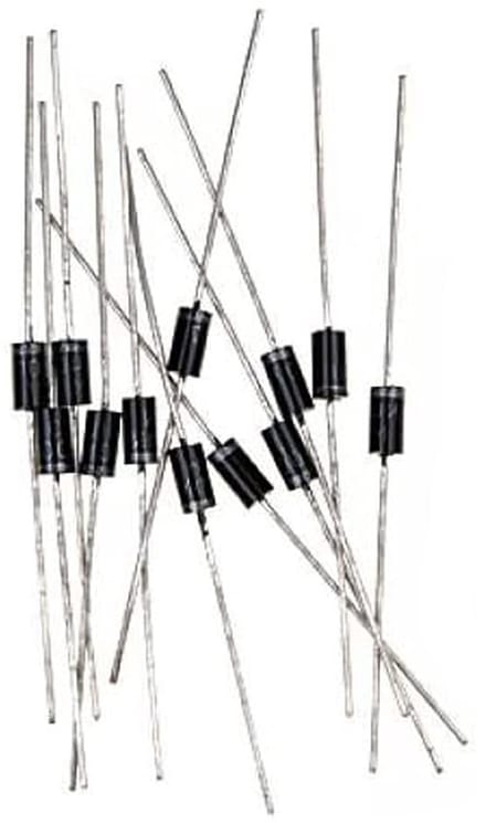 100x 1N4007 DO-41 gelijkrichterdiode 1A 1000V voor elektronische toepassingen en circuits
