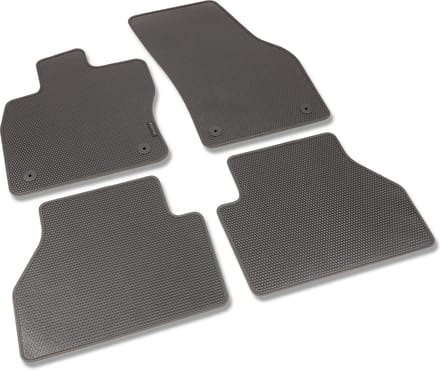 Rubber Automatten Duogrip - Geschikt voor Volkswagen Caddy - 2020-heden - 4-delig - Uitvoering: 5-zits