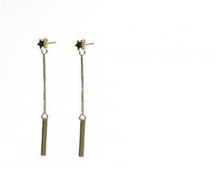 Karma Pull Through oorbel M1871 Tubes Stars