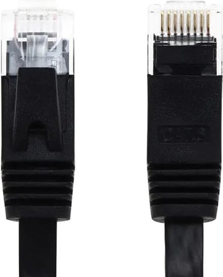 Internetkabel - 5 meter - CAT6 - Netwerkkabel (1000Mbps) - Zwart - UTP kabel - RJ45 - UTP kabel