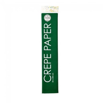 Crepepapier 50x250cm kerstgroen 12 rol