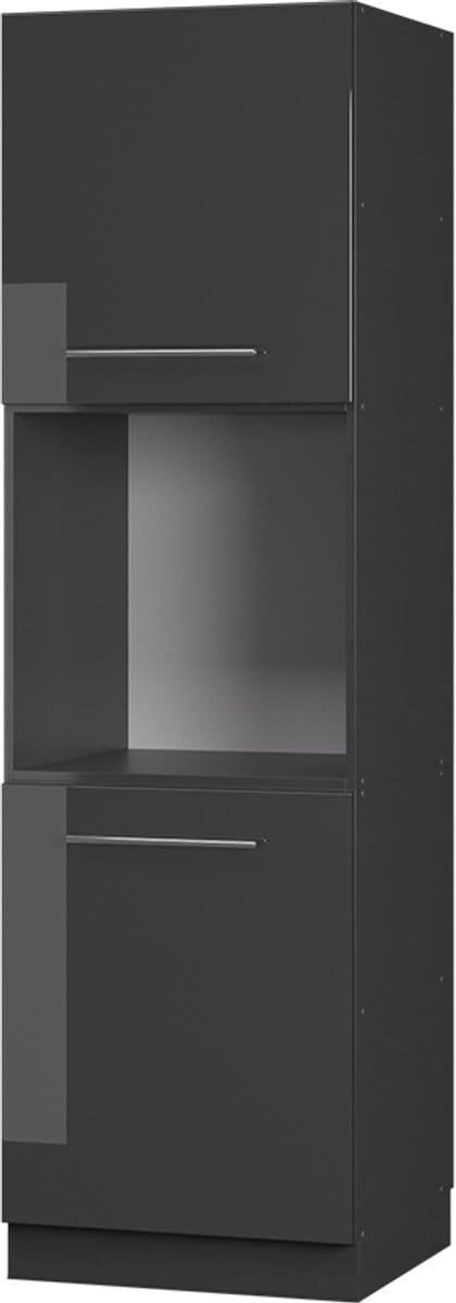Vicco Fame-Line Ovenombouwkast – 60 cm open Antraciet Hoogglans