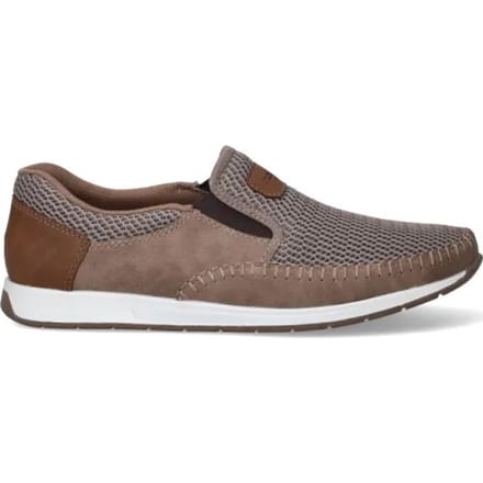Rieker Instappers - Heren - Beige - Maat:41