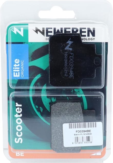 Plaquette de frein Newfren pour Scooter Piaggio 125 X9 Evolution Après 2001 Neuf