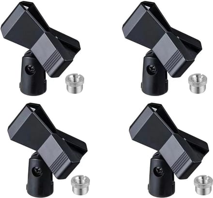 Universele Microfooncliphouder voor Standaarden - 4 Stuks