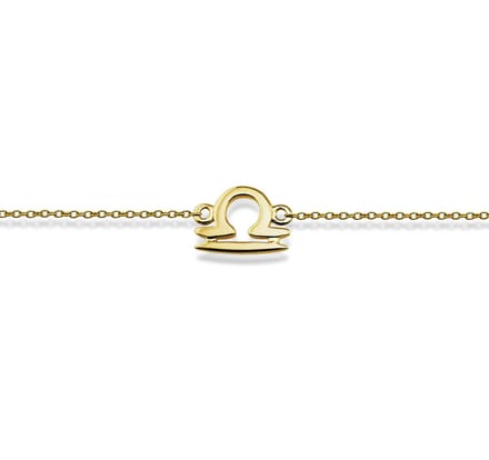 Weegschaal Armband Gold-plated Zodiac ZB010G