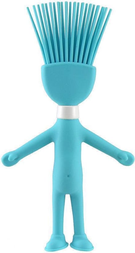Headchefs Kinderbestek Bakborstel Turquoise