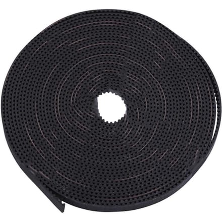 Kit Ensemble Imprimante 3D 8pcs Poulie de Distribution 2GT Alésage 8mm+5 Mètres Courroie Large 6mm+16 Vis black