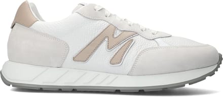 Magnanni 26144 Sneakers - Leer - Heren - Wit - Maat 44