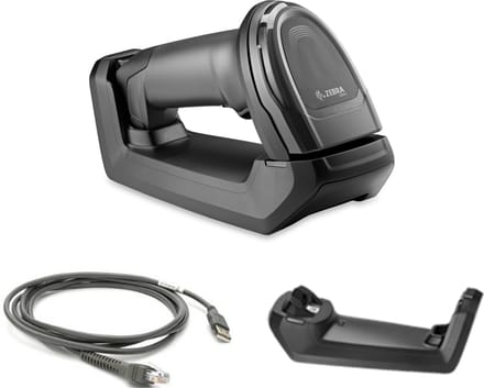 Zebra DS8178-SR - 2D Wireless Barcode Reader (includes USB Cable and Cradle)