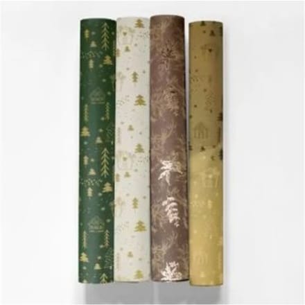 Kerst cadeaupapier cozy x-mas, 150 x 70 cm
