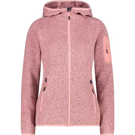 Dames fleece met capuchon CMP