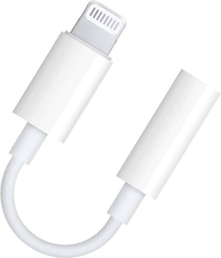 Lightning naar 3.5mm AUX Adapter – Geschikt voor iPhone en iPad – Audio Verloopstukje