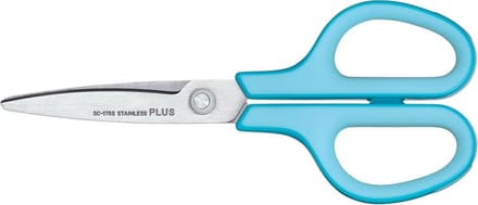 Plus FitCut Curve SMART schaar | 17 | 5 cm | blauw | op blister