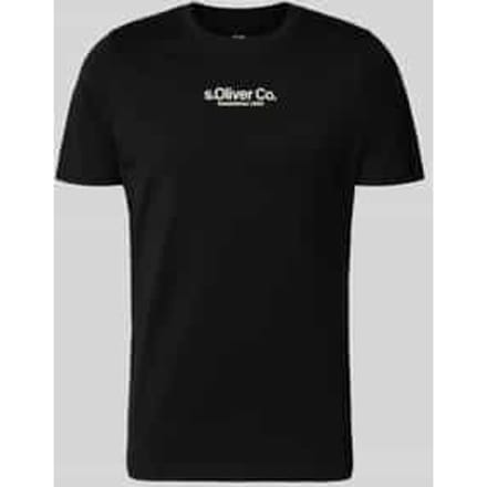 regular fit T-shirt van puur katoen