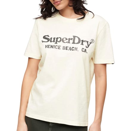 Superdry Metallic Venue Shirt Dames - Maat S (36)