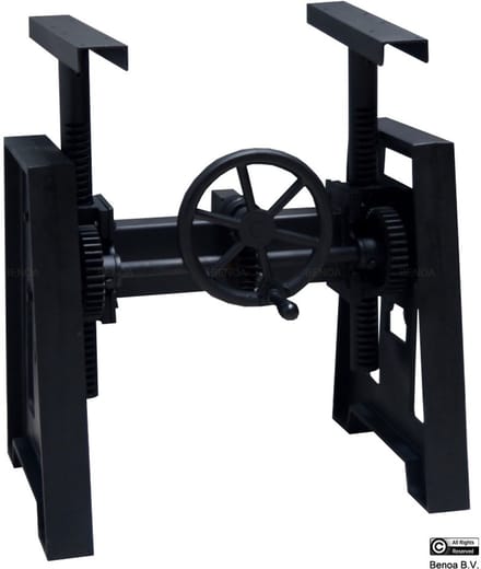 Gietijzer Onderstel voor ronde tafel verstelbaar 70 cm