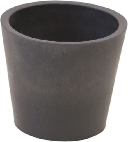 Famiflora pot Amsterdam Mini - Diameter 8cm - Grijs - Eigentijds design dat moeiteloos in elk interieur past en direct stijl toevoegt