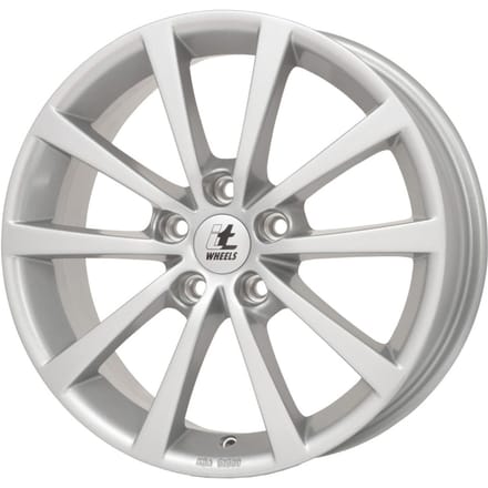 Aluminium velg 16 inch ITWHEELS Alice 5x112 6,5J ET47, Kleur Glanzzilver