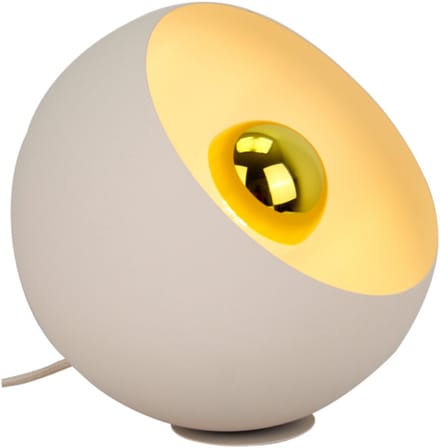 Chericoni Occhio Tafellamp - Ø25 cm - Cream - IJzer - Metaal