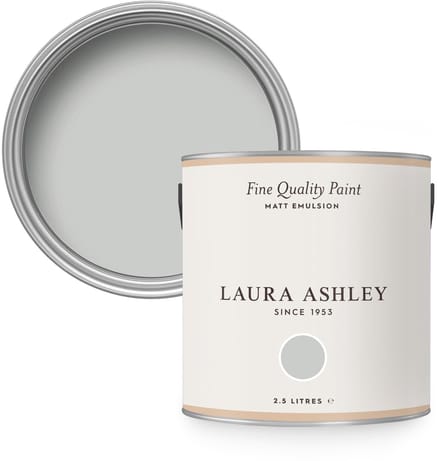 Laura Ashley Muurverf Mat 2.5L Soft Zilver