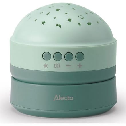 Alecto 2 in 1 whitenoise en sterrenhemel projector BC130 Mintgreen unisex
