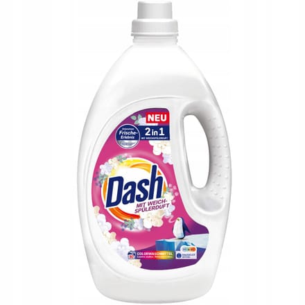 Dash - Vloeibaar Wasmiddel - Kleur 2-in-1 - 80 Wasbeurten - 3,6L
