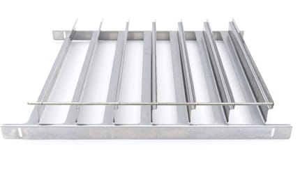 Onderstel met plank voor Combistoomoven - Geleider set - 7x 1/1 GN