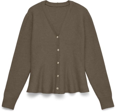 VERO MODA - VMGRACE LS V-NECK FITTED CARDIGAN EXC - Dames - Cardigans