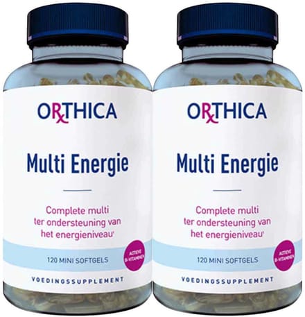 Orthica Multi Energie - 2 x 120 softgels - Voordeelverpakking