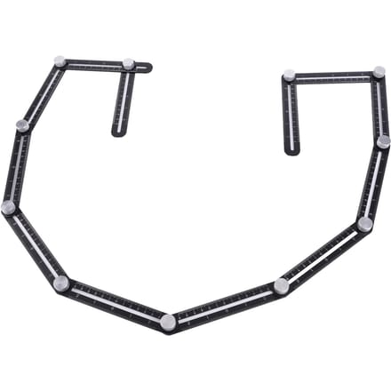 Localisateur de trous Acier Règle de mesure multi-angles Portable Universel Mur Carrelage Sol Guide de perçage Outil